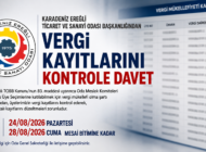 TSO ORGAN SEÇİMLERİ YAKLAŞIYOR…
