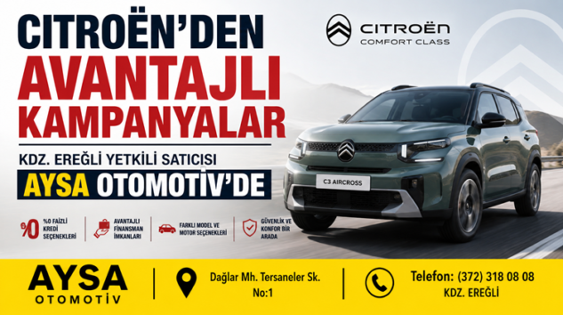 AĞUSTOS’A ÖZEL AVANTAJLAR AYSA OTOMOTİV’DE