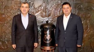 ÇOLAKOĞLU’NDAN GMİS GENEL BAŞKAN YEŞİL’E ZİYARET