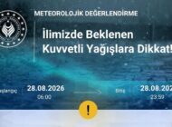 KUVVETLİ YAĞIŞ UYARISI!