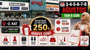 STARFEST MODA VE ALIŞVERİŞ GÜNLERİ EREYLİN AVM’DE BAŞLIYOR