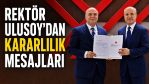 BEUN’DE REKTÖR ULUSOY DÖNEMİ RESMEN BAŞLADI
