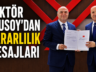 BEUN’DE REKTÖR ULUSOY DÖNEMİ RESMEN BAŞLADI