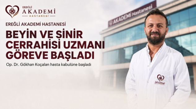 BEYİN VE SİNİR CERRAHİSİ UZMANI KOÇALAN AKADEMİ’DE