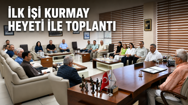 BELEDİYE BAŞKANI HALİL POSBIYIK GÖREVİNE BAŞLADI