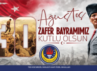TED KOLEJİ 30 AĞUSTOS ZAFER BAYRAMI’NI KUTLADI
