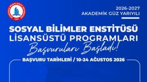 BEUN’DE YÜKSEK LİSANS VE DOKTORA BAŞVURULARI BAŞLADI
