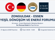 ZONGULDAK, YEŞİL DÖNÜŞÜMDE ESSEN’DEN İLHAM ALACAK