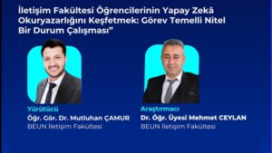 BEUN AKADEMİSYENLERİNİN PROJESİNE TÜBİTAK DESTEĞİ