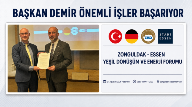 ZONGULDAK İLE ESSEN YEŞİL DÖNÜŞÜM VE ENERJİDE MUTABIK