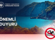 ZONGULDAK’TA DENİZE GİRİŞLERE HAVA VE DENİZ ŞATLARI ENGELİ