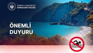 ZONGULDAK’TA DENİZE GİRİŞLERE HAVA VE DENİZ ŞATLARI ENGELİ