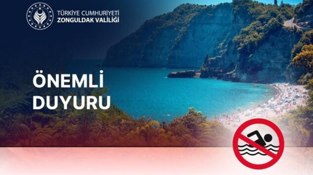 ZONGULDAK GENELİNDE 4 GÜN DENİZE GİRMEK YASAK!