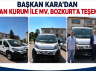 GÜLÜÇ BELEDİYESİNE ÇİFT KABİN İLAÇLAMA ARACI HİBE EDİLDİ