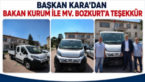GÜLÜÇ BELEDİYESİNE ÇİFT KABİN İLAÇLAMA ARACI HİBE EDİLDİ