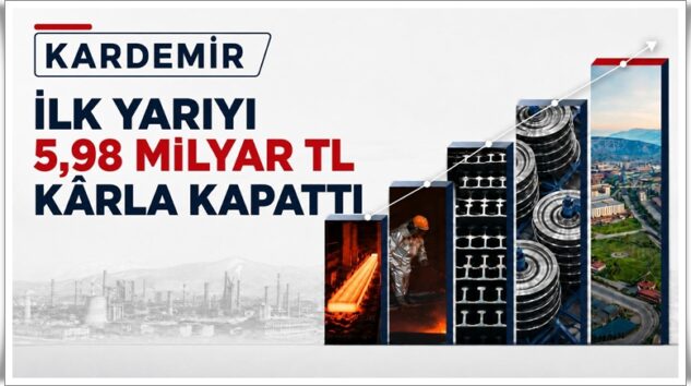 KARDEMİR’DE ÜRETİM, KARLILILIK VE BÜYÜME HIZI ARTIŞI…