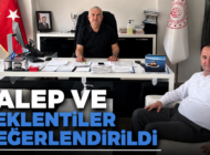 OKTAY’DAN LİMAN BAŞKANI EYÜPOĞLU’NA ZİYARET