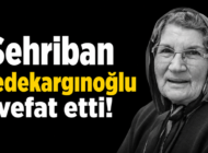 DEDEKARGINOĞLU AİLESİNİN ACILI GÜNÜ!