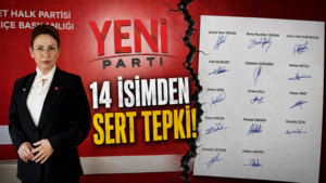 EREĞLİ YENİ PARTİ’DE İLK ÇATLAK!