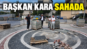 GÜLÜÇ SAHİL BULVARI’NDA YENİLEME ÇALIŞMALARI SÜRÜYOR