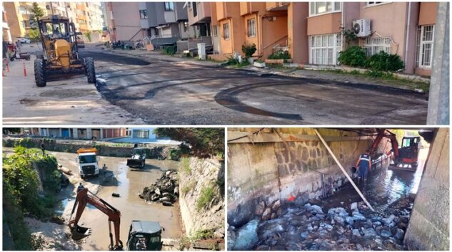 MENFEZ VE KANALİZASYON DAĞINIKLIĞI TOPARLANDI