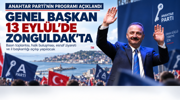 AĞIRALİOĞLU ZONGULDAK’TA TEMASLARDA BULUNACAK