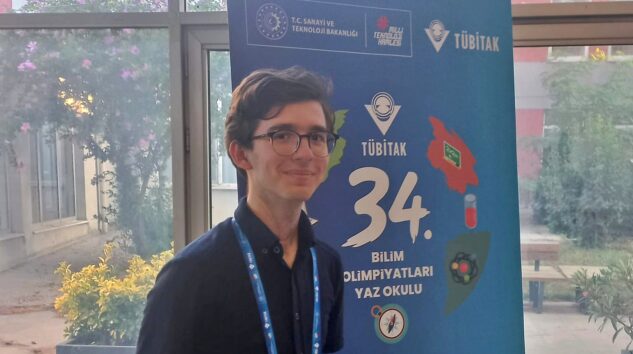 ERFEN ÖĞRENCİSİ ARDA AYAN TÜBİTAK BİLİM OLİMPİYATLARI’NDA