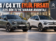 CITROËN C4 VE C4 X’TE EYLÜL FIRSATI AYSA’DA