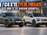 CITROËN C4 VE C4 X’TE EYLÜL FIRSATI AYSA’DA