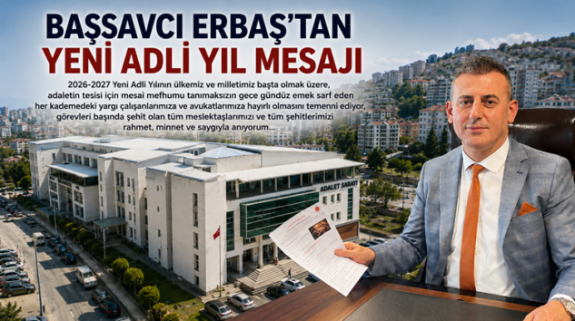 YENİ ADLİ YIL BAŞLADI…