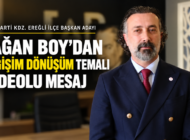 ETKİLİ MESAJLAR: “DEĞİŞİMİ BİRLİKTE GERÇEKLEŞTİRECEĞİZ”