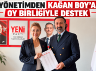 KAĞAN BOY YENİ PARTİ İLÇE BAŞKANLIĞINA ADAY