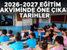 OKULLAR 14 EYLÜL’DE AÇILIYOR: ÖĞRETMENLER GÖREVE BAŞLADI