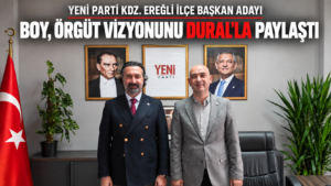 KAĞAN BOY’DAN İL BAŞKANI DURAL’A ZİYARET