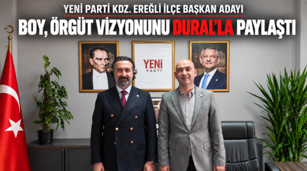 KAĞAN BOY’DAN İL BAŞKANI DURAL’A ZİYARET