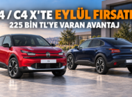 CITROËN C4 VE C4 X’TE EYLÜL FIRSATI AYSA’DA