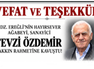 ÖZDEMİR VE ÖZMADENCI AİLELERİ…