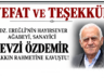 ÖZDEMİR VE ÖZMADENCI AİLELERİ…