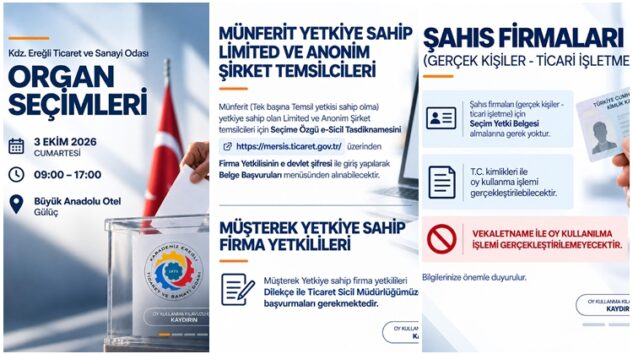 TSO SEÇİMLERİNDE OY KULLANACAKLAR DİKKAT!