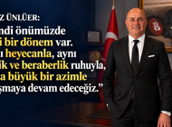 DTO BAŞKANI ÜNLÜER’DEN TEŞEKKÜR MESAJI