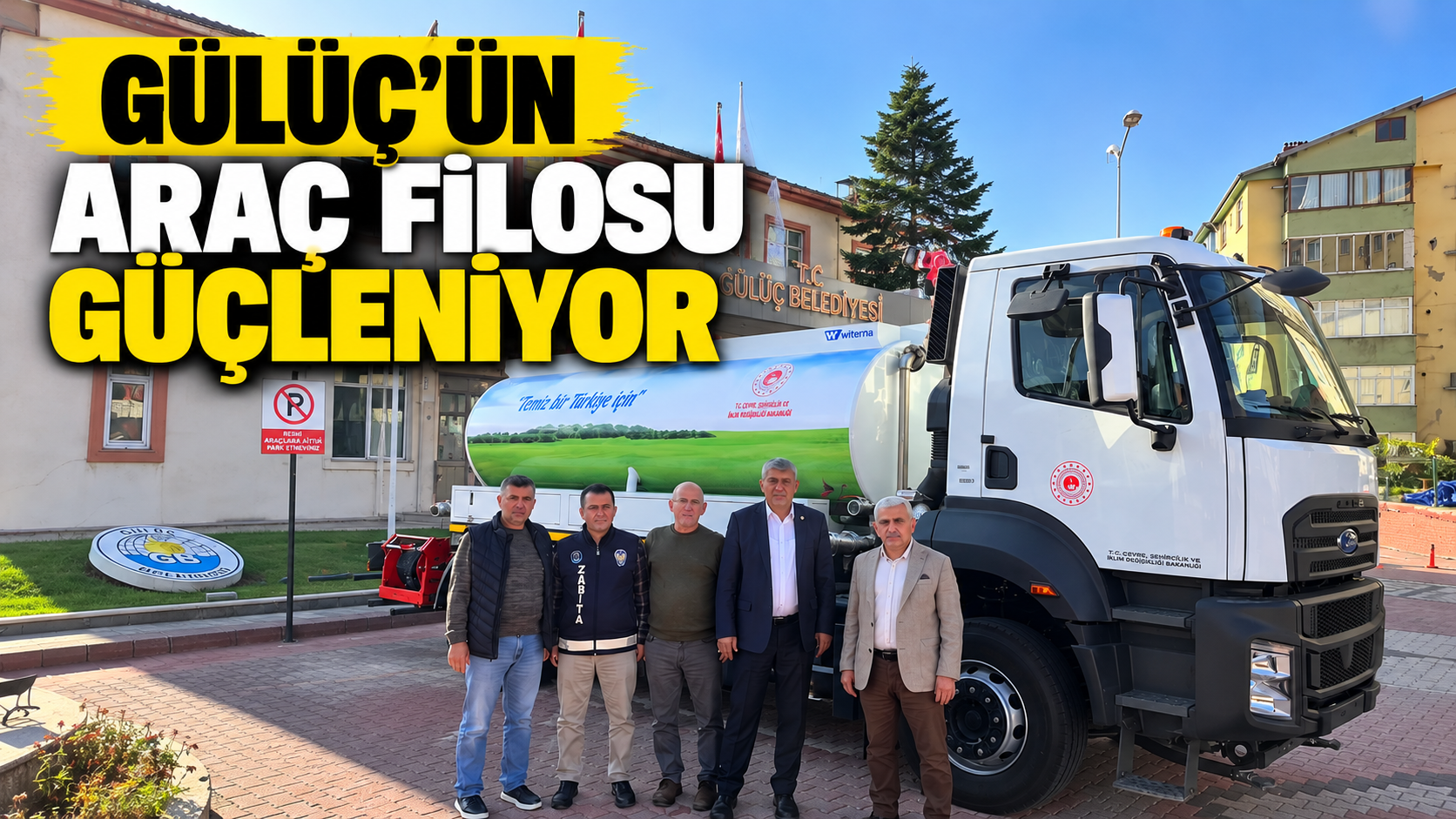 GÜLÜÇ BELEDİYESİ’NE YENİ ARAZÖZ HİBE EDİLDİ