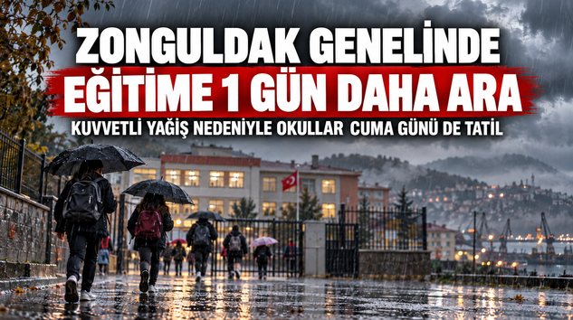 VALİLİK AÇIKLADI: 16 EKİM CUMA GÜNÜ DE OKULLAR TATİL!