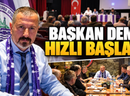 KDZ. EREĞLİ 1980 SPOR’DA AYDIN DEMİR DÖNEMİ BAŞLADI