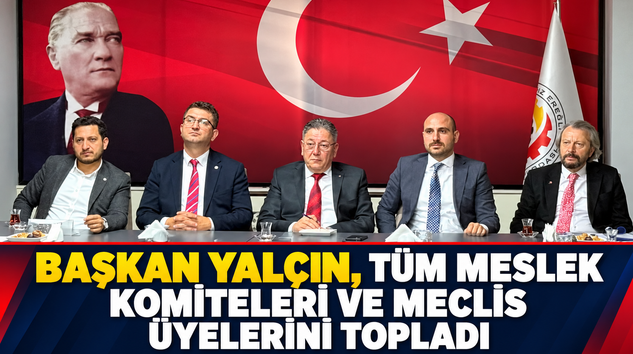 EREĞLİ TSO’DA YENİ DÖNEM HEDEFLERİ DEĞERLENDİRİLDİ