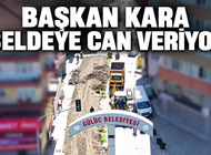GÜLÜÇ BELEDİYE MEYDANINDA YENİLEME BAŞLADI