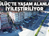 TAŞ DÖŞEME TAMAM, ÇEVRE DÜZENLEME DEVAM EDİYOR