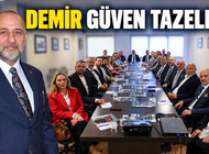 ZTSO’DA METİN DEMİR YENİ YÖNETİMİNİ BELİRLEDİ