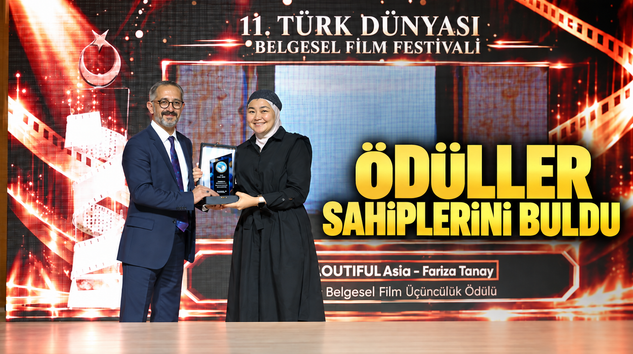 TÜRK DÜNYASI BELGESELLERİ ÖDÜLLENDİRİLDİ