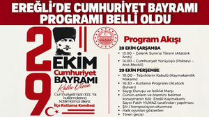 ÇELENK SUNUMU, CUMHURİYET YÜRÜYÜŞÜ VE KUTLAMALAR…