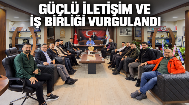 TSO YÖNETİMİNE İLK ZİYARET İNŞAAT MESLEK GRUBUNDAN